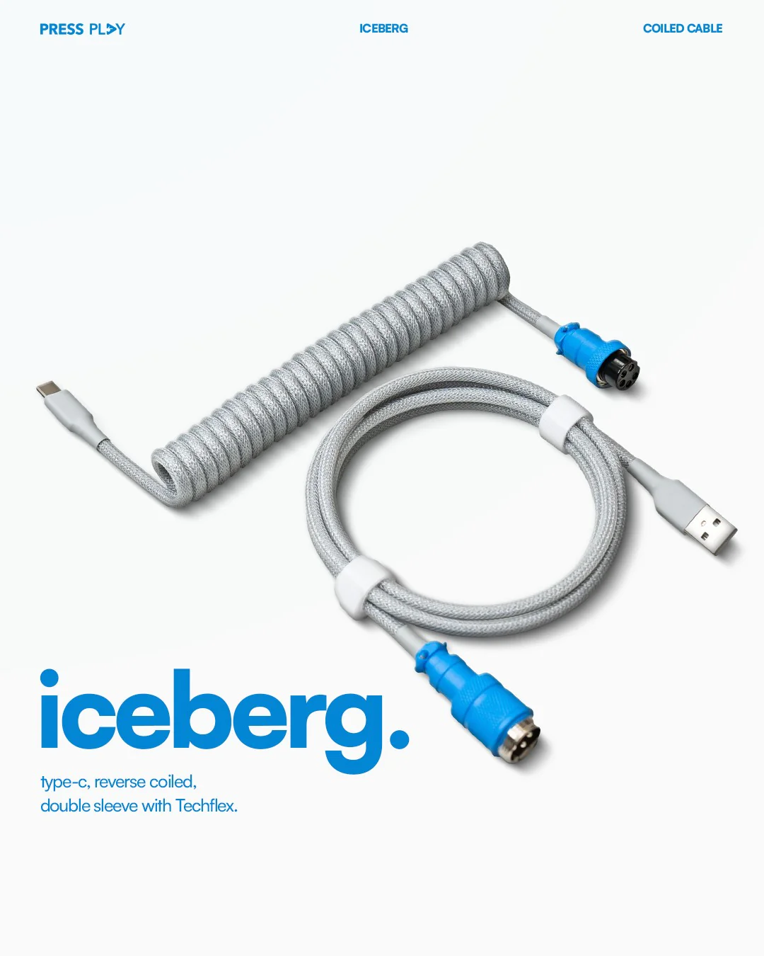 Type C Coiled Cable Mechanical Keyboard Aviator - Image 21