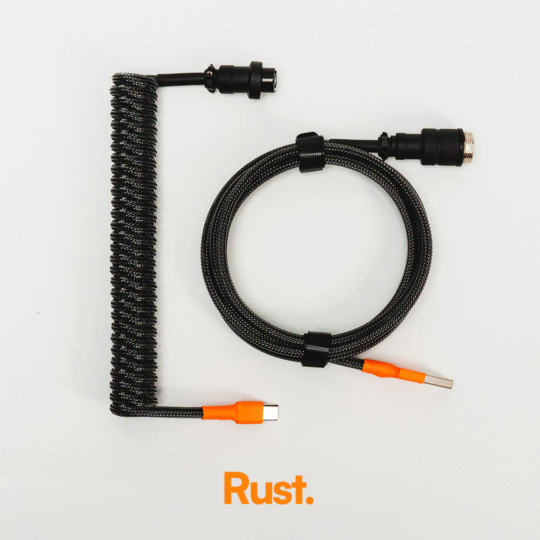 Type C Coiled Cable Mechanical Keyboard Aviator - Image 23