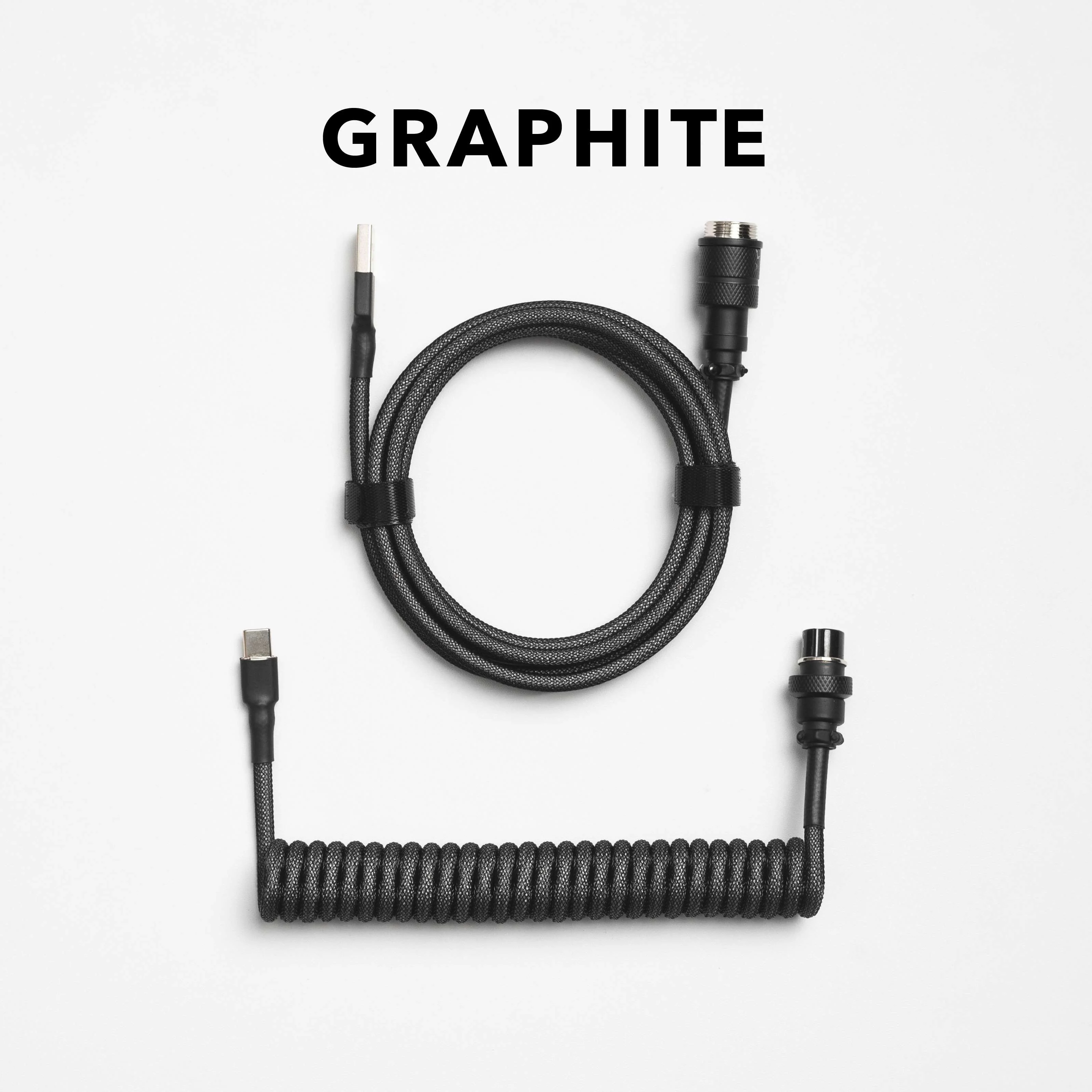 Type C Coiled Cable Mechanical Keyboard Aviator - Image 9